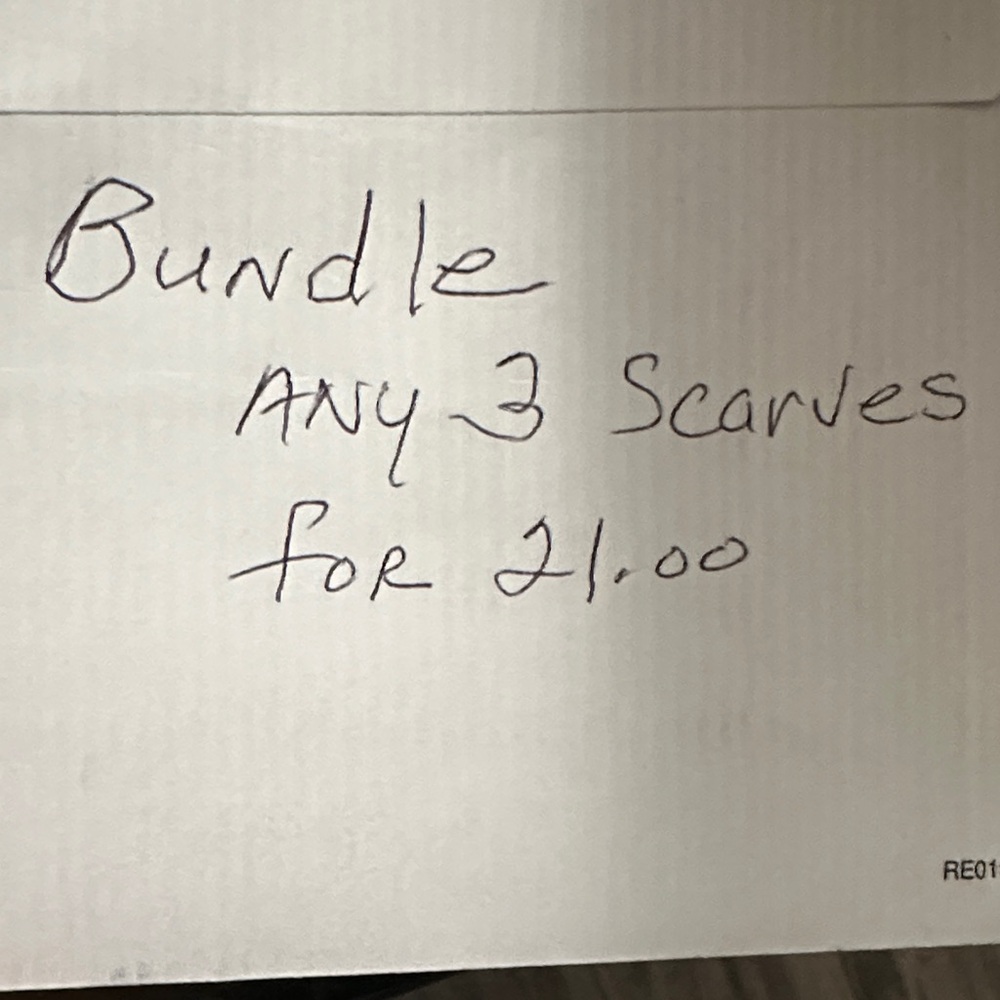 Bundle of 3 Scarves